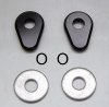 (Bild für) Blinker Montageplatten Set Kunststoff YAMAHA