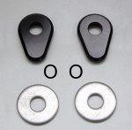 Blinker Montageplatten Set Kunststoff YAMAHA (Bild für) Blinker Montageplatten Set Kunststoff YAMAHA
