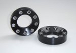Auspuff Innenring Set schwarz seidenmatt (Bild für) Auspuff Innenring Set schwarz seidenmatt